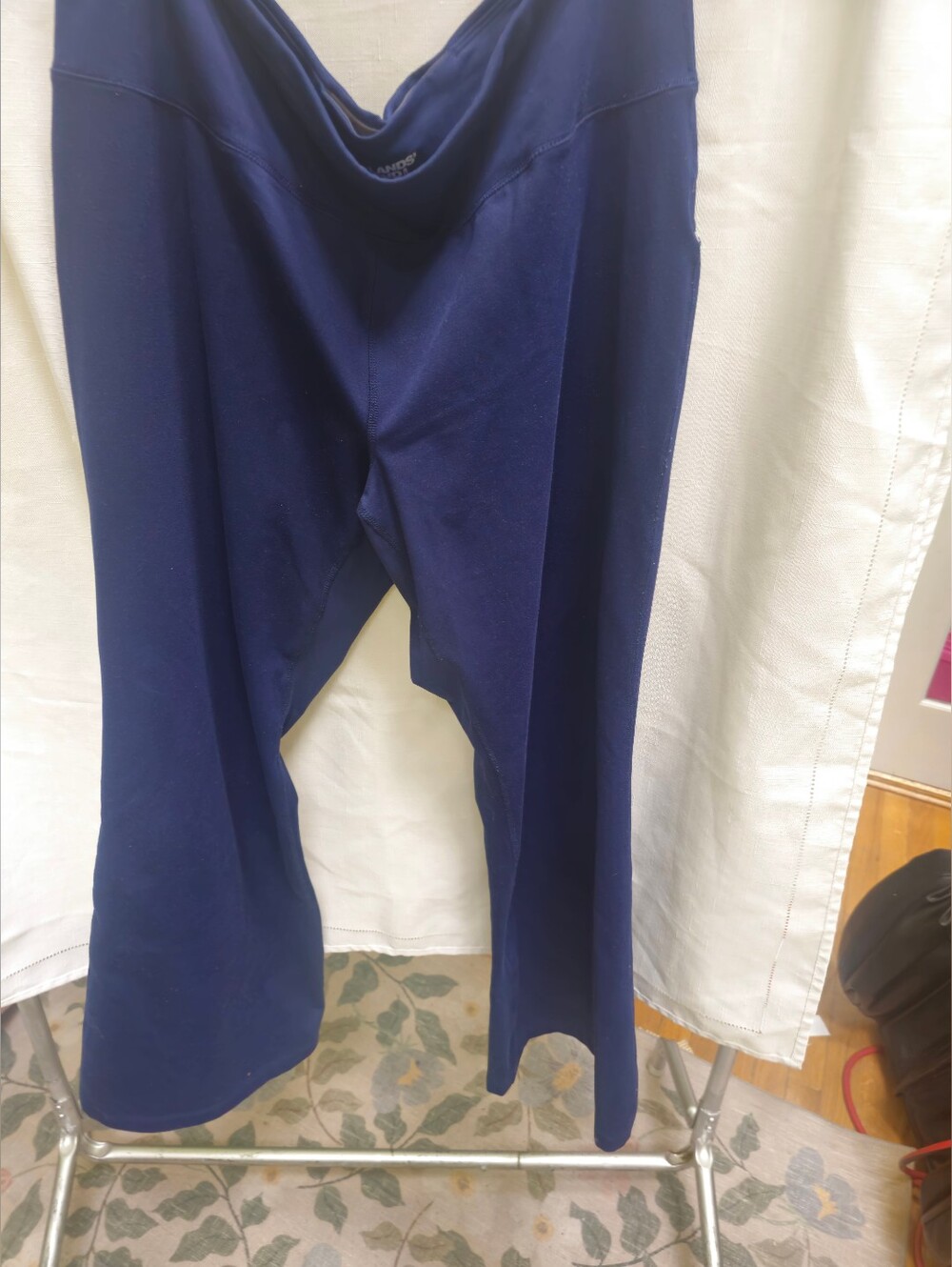 Lands' End Navy Blue Active Yoga Flare Pants Women's size 1X